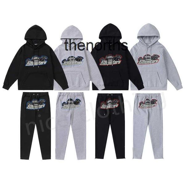 Mens Trapstar Hoody ve Pants Trailsuit Luxury Marka Spor Takım Uzun Kollu Kapşonlu Kadın Moda Salonu Giysileri Giysileri