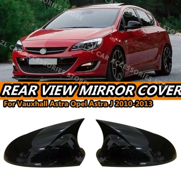 Novo par de capa de espelho lateral para vauxhall astra opel astra j mk6 sxi sri gtc se 2010-2013 m estilo espelho retrovisor capa