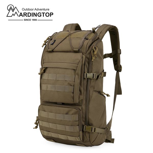 MARDINGTOP Mochila Tática para Homens e Mulheres 28L Caminhadas Daypack para Estudante Militar Trekking Pesca Esportes 900D Cordura 240110