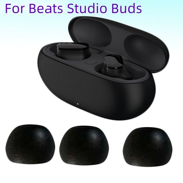 Для Studio Buds Наушники-затычки для ушей Bluetooth 5 0 Беспроводные гарнитуры Высококачественные стереозвуковые наушники Портативные спортивные наушники Хлопковые беруши с памятью