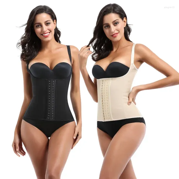 Corsetto sottoseno Cincher per donna Intimo modellante per la perdita di peso Allenamento sportivo Body Shaper con spalline regolabili