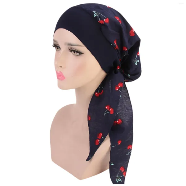 Berretti Copricapo casual allentato Berretto con stampa turbante Berretti da baseball da donna Capanna da calcio