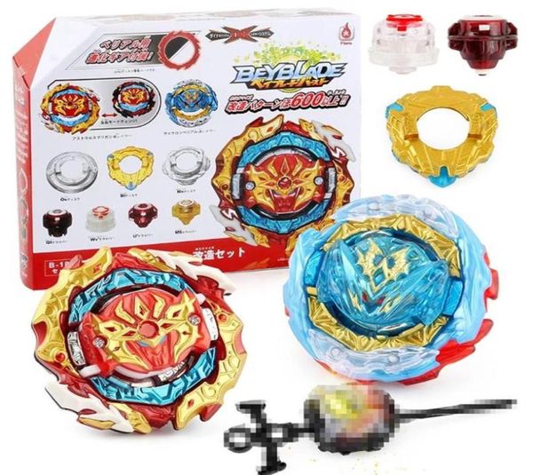 Beyblade Metal Fusion Spinning Top B188E Astral Spriggan Beys Blade Toy com lançador de partida B188 Gyro God Bayblade Bay Blades 8174420