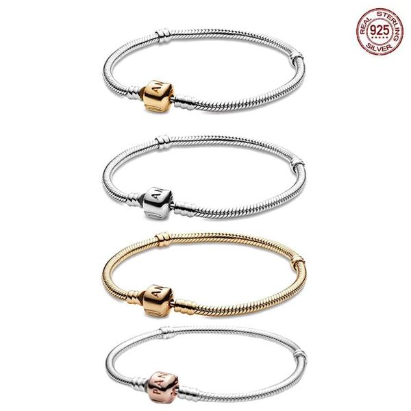 Ringe Heißer Verkauf Rose Gold Alphabet Schlange Knochen Armband Geeignet für Original Design Mode Glamour Perlen Diy Valentinstag Geschenk