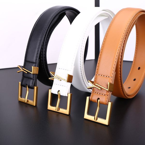 Cinto de designer feminino cintos luxo ceinture luxe triomphe couro genuíno sólido dourado suave fivela y cinto masculino cintura muito favorito mulher cintos finos