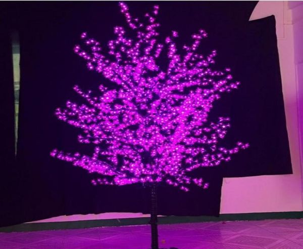 18M6ft LED blu Cherry Blossom Tree Outdoor Garden Pathway Holiday Natale Capodanno Luce Wedding Decor1767781