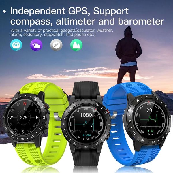 Часы M5 Смарт-часы Мужчины Женщины GPS Компас Bluetooth Часы-браслет Водонепроницаемые Спортивные Фитнес-Трекер Смарт-часы Для Android IOS