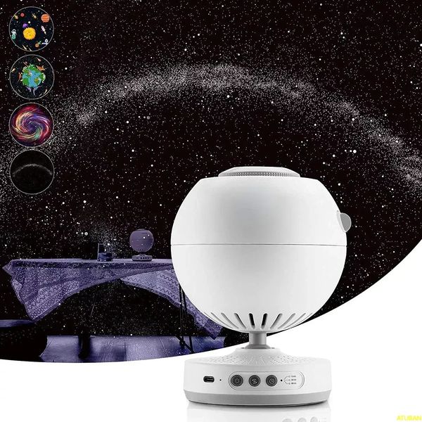 Звездный проектор POCOCOGalaxy Lite, домашний планетарий, проектор Galaxy с настоящим звездным просветом, ночной свет Ambiance 240126