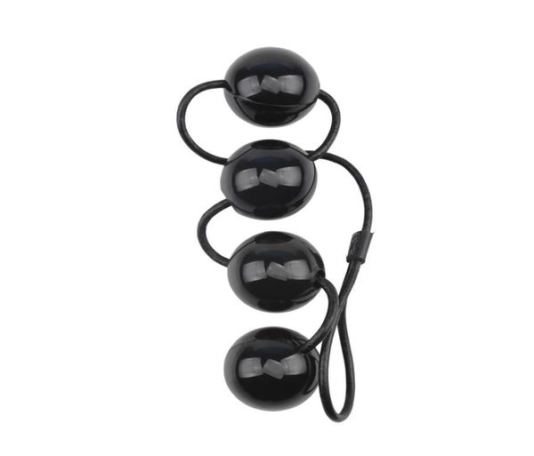 Analplugs Ball Anus Perlen Vagina Ball Stimulator groß 4 cm Anal 4 Kugeln Sexspielzeug Erwachsene Produkt Prostata-Massagegerät MX2004229909651