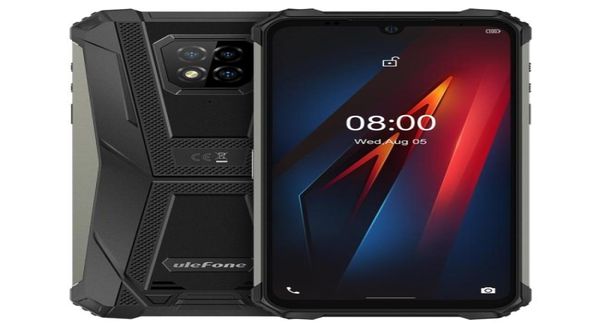 Ulefone Armor 8 Telefono robusto 4 GB 64 GB Telecamere posteriori triple IP68IP69K Impermeabile antipolvere Antiurto Face ID Impronta digitale Identif8876439