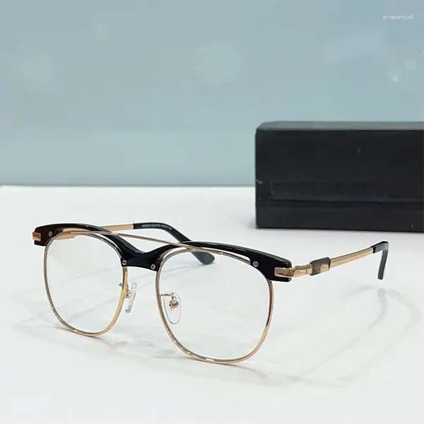 Óculos de sol quadros europeus óculos pessoais quadro óculos para homens miopia moda marca designer claro