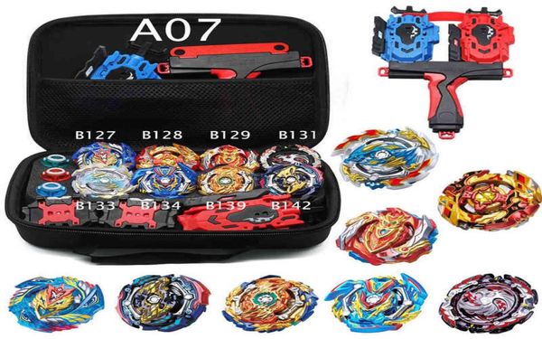 Takara Tomy Spinning Toys Beyblade Burst mit Griff Launcher Metal Fusion Toupie Battle Gyro Blade Blades Aufbewahrungstasche Kinder Geschenk A4648719