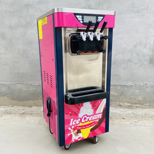 Macchina automatica per gelateria Macchina per gelato duro con supporto rigido personalizzato congelato per impianto di vendita verticale