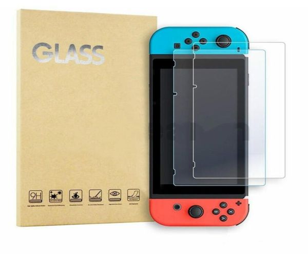 Настоящее ультрапрозрачное закаленное стекло 9H, защитная пленка для экрана для Nintendo Switch, защитная пленка для Nintendo Switch NS Accessor6664539