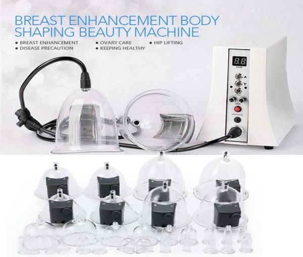 35CUPS Körperschlankheits-Brustvergrößerung mit 4 Vibrationsbechern, Gerät zur Gesäßvergrößerung, Vakuumtherapie-Massagegerät 5333245