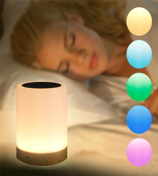 Lâmpada de cabeceira inteligente led candeeiro de mesa amizade criativa cama luz para o quarto cabeceira lampe cama luzes da noite7127911