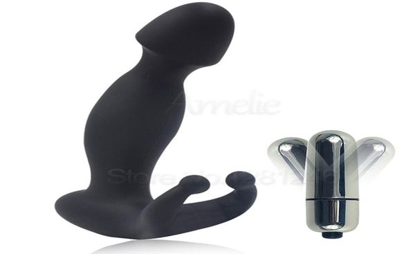 Novo massageador de próstata masculino vibratório brinquedos sexuais anal para homem gay gspot vibrador vibrador de próstata vibração butt plug produtos sexuais2207049