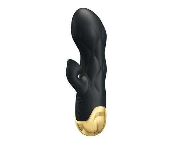 Pretty Love 7Frequency Strong Shock Sucking Massage Stick Liquid Silicon Glue 24K GoldPlated Zinc Alloy Handle Female Sex Toys9108860