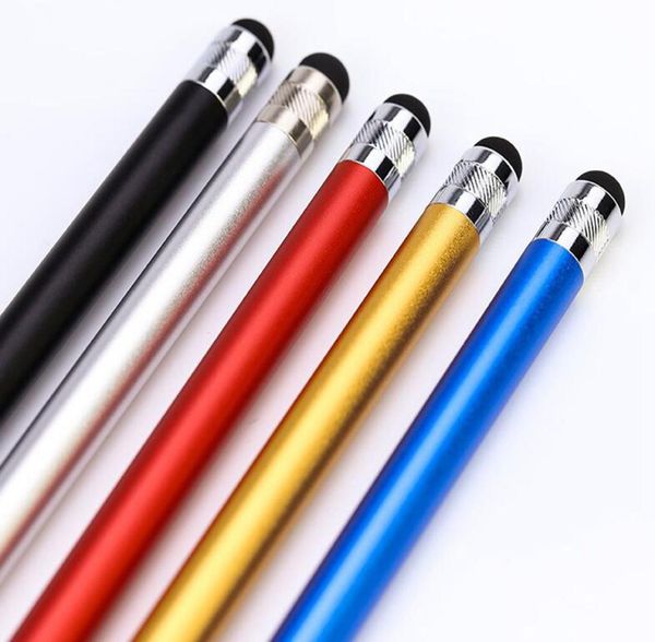 Evrensel Çift Kullanım Metal Stylus Pens İPhone 13 için Handy Dokunmatik Ekran 13 12 S22 S21 Tablet PC Cep Telefon Cep Telefonu Kapasitif S8958331