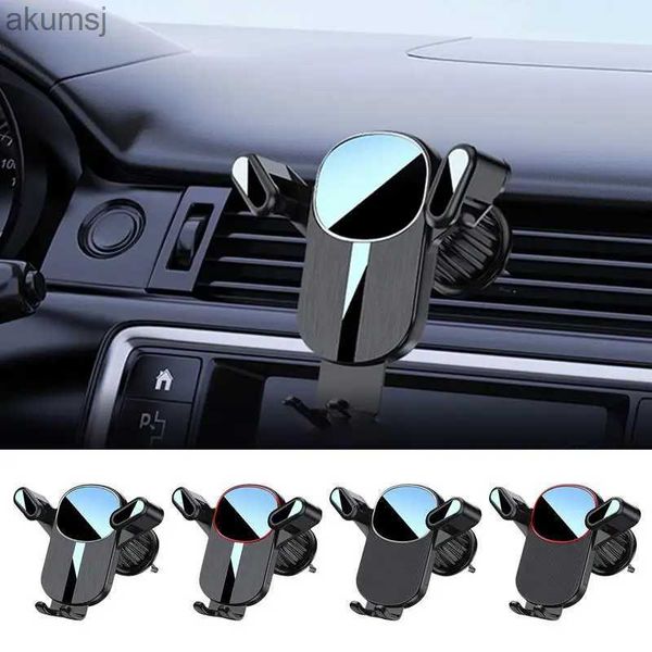 Cell Phone Mounts Holders Universal Car Phone Holder Gravity Mobile Stand GPS Support Auto Air Vent Mount air outlet Phone Holding Tool For Dashboard YQ240110