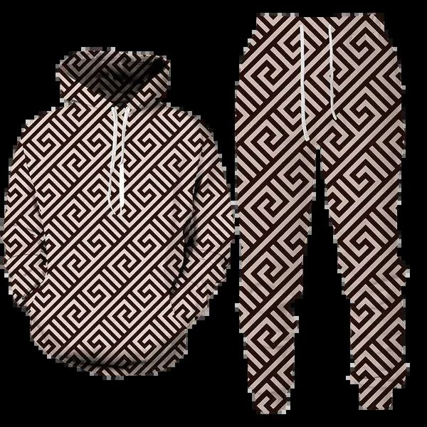 Erkek Trailtsits İki Parçalı Set Kadın Kıyafet 2023 Moda Marka Kapşonlu Sweatshirt Vintage Çift Giysiler Günlük Pantolon Kadın Spor Takımı Q230110