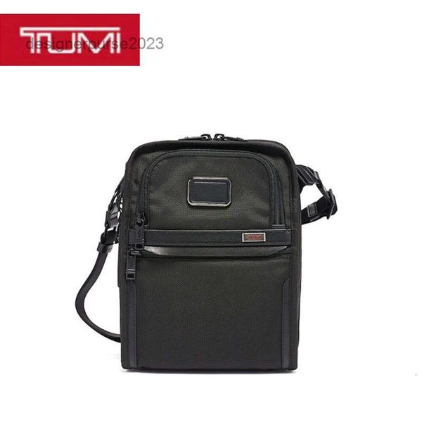 Ombro expansível Tumiis Business 3 Bookbag Bags Bolsa de peito Backpack Backpack Nylon Balística Beda de Caso Crossbody Men's One Designer 2203116 RCX7