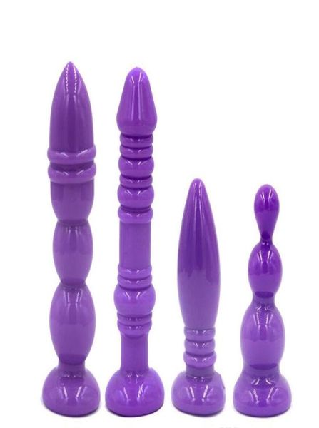 4 pezzi set giocattoli anali in silicone butt plug anale dildo giocattoli del sesso prodotti anali per donne e uomini butt plug giocattolo del sesso gay9132817