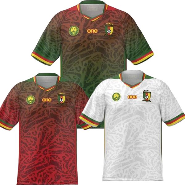 Camerun 23-24 Maglie in jersey di calcio di qualità tailandese 10 ABOUBAKAR 20 MBEUMO 12 TOKO EKAMBI 8 ANGUISSA 23 ONANA 22 MBEUMO 3 NKOULOU kingcaps dhgate Discount Design sports