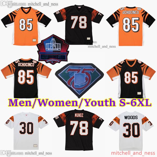 Personalizzato S-6XL 1967-1999 Throwback Football 7 Boomer Esiason Jersey Stitch 69 Tim Krumrie 28 Corey Dillon 65 Max Montoya 20 Lemar Parrish 21 James Brooks