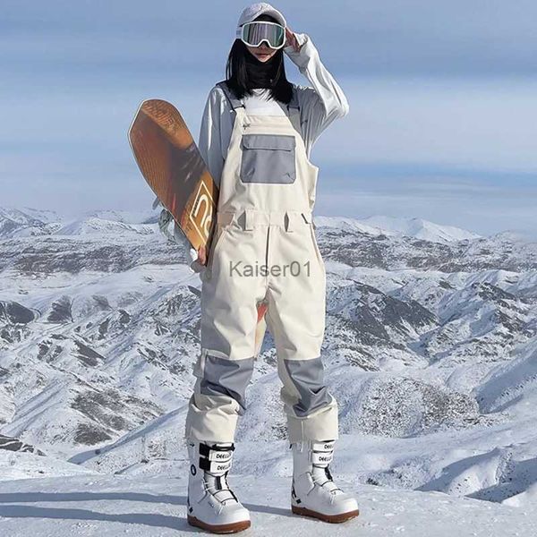 Ternos de esqui inverno ao ar livre snowboard calças de esqui dos homens e das mulheres terno à prova dwaterproof água para calças de esqui isoladas à prova dwaterproof água XS-XL