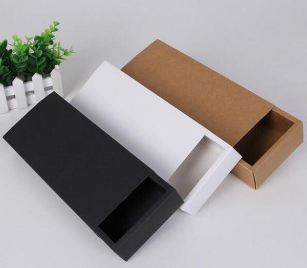 Экологичная крафт-бумага, картонная коробка, носки, нижнее белье, подарочная упаковка, бумажная коробка для хранения, цвет Mixed1817991