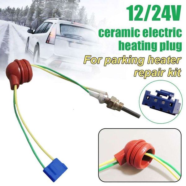 Yeni 12V/24V Seramik Glow Fiş Eberspacher D2 D4 D4s Isıtıcı Aksesuarları için Tekne Araba Kamyonu Aksesuarları İçin Parça Parçası 10 PCS