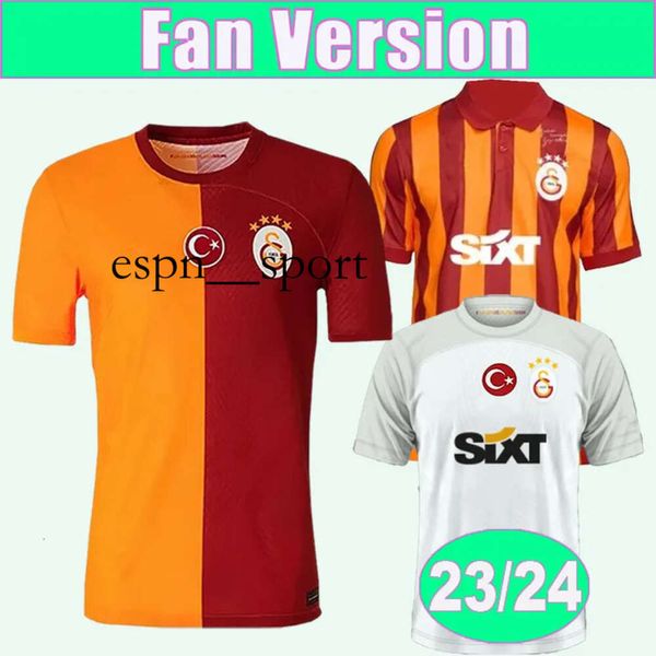 Espnsport 2023 24 Galatasaray Mens Soccer Jerseys MICHAEL SERI FALCAO BELHANDA LUYINDAMA MOSTAFA FEGHOULI DIAGNE LEMINA Home Away 3ª Camisas de Futebol