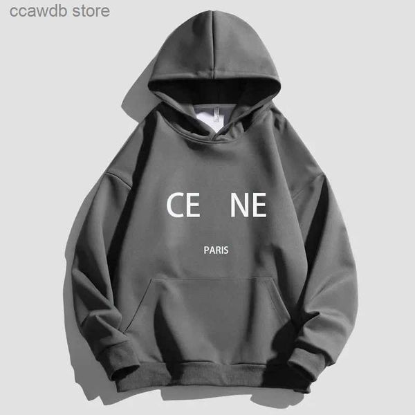 Männer Hoodies Sweatshirts Plus Größe Marke Mode Brief Druck Männer T-shirt Baumwolle Sommer Luxus Kurzarm T-shirts Einfarbig Tragen Streetwear Shirt T240110