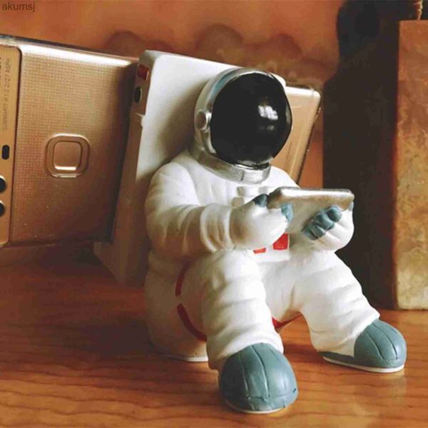 Handy-Halterungen, einzigartiger Astronauten-Handyhalter, niedliche Cartoon-Unterstützung, Handy-Halter, Tablets, Schreibtisch-Halter, Design, hochwertiger Halter, Geschenk, YQ240110