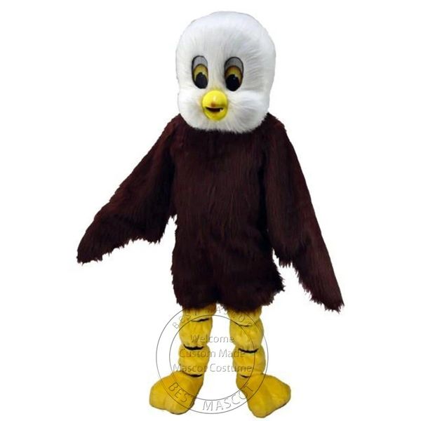 Costume leggero della mascotte dell'aquila del bambino sveglio di Halloween per la personalizzazione del supporto di spedizione gratuita per la vendita della mascotte del personaggio dei cartoni animati del partito