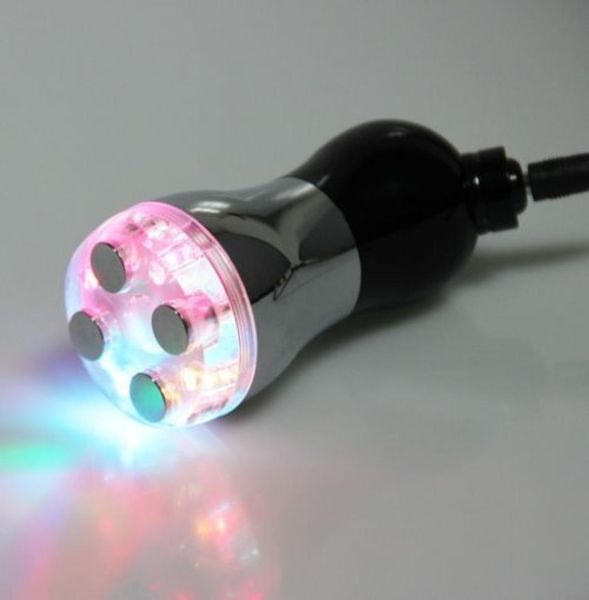 Tragbare Farbe Pon LED Mikrostrom Mesotherapie Meso Nadel Elektroporation Haut Verjüngung Schönheit Pflege Gerät Face Lift3540980
