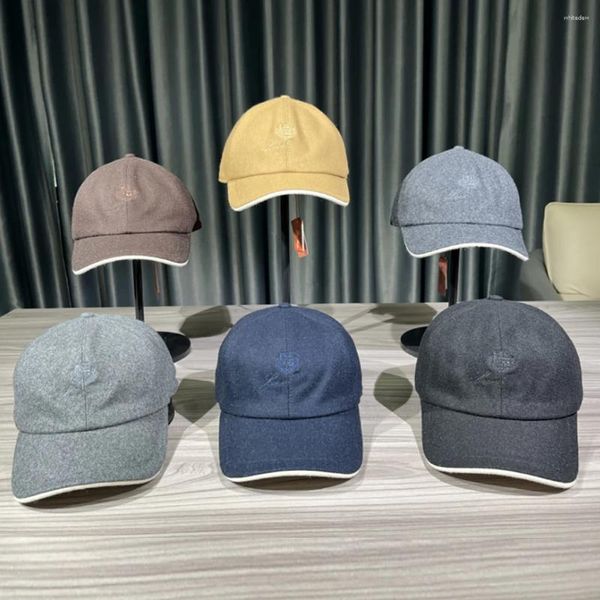 Cappellini da baseball ALMAQI Cappello da baseball moda regolabile Cashmere invernale spesso da uomo casual ricamo caldo di alta qualità