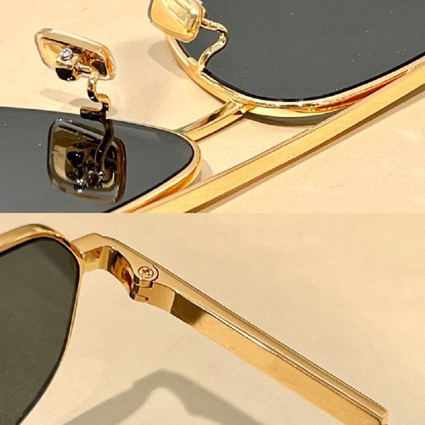 316 Modequalität Metallrahmen Sonnenbrille Original 10A Designerbrille Männer Frauen Wilde Outdoor-Straßenfotografie für Fahrer Busine