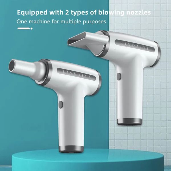 Ds VS Беспроводной многофункциональный пылеуловитель Барбекю Угольный выдув Маленький пневматический пистолет Художественный осмотр суставов Портативный фен 240110 MIX LF