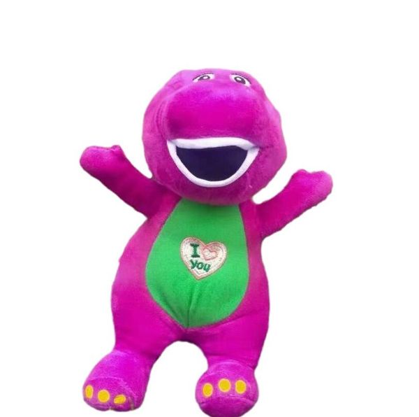 25PCS 30Cm Kuscheltiere Singende Freunde Dinosaurier Barney 12 Ich Liebe Dich Plüsch Puppe Spielzeug Geschenk Für Kinder