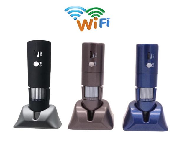 1080P Tragbares Wifi USB Digitales Handmikroskop 501000x Drahtloses Vergrößerungsendoskop 8 LED-Leuchten Minikamera6652524