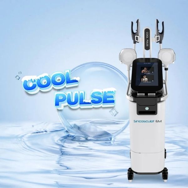 COOL PLUSE Criolipolisi EMSLIM Macchina dimagrante CRYO 2 in 1 HI-EMT EMS Scultura muscolare Congelamento del grasso Modellamento del corpo Attrezzatura per salone di bellezza