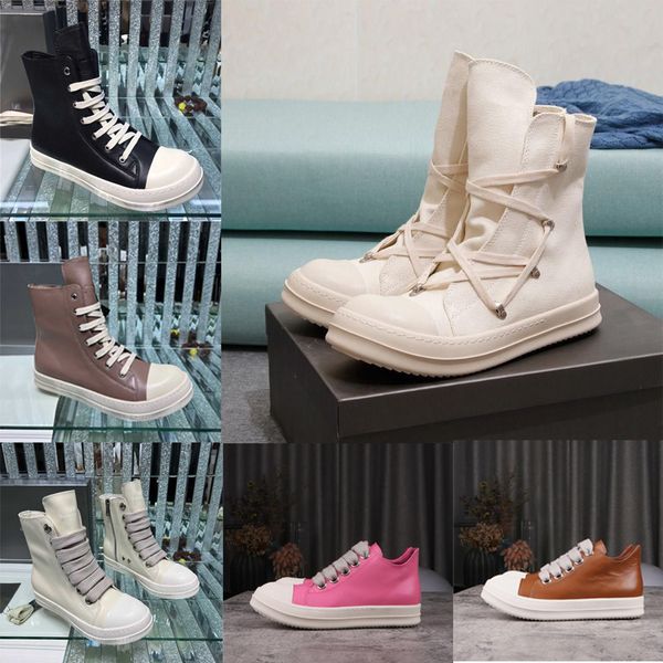 Australische Stiefel, Designer-Stiefel, Damenstiefel, Herrenstiefel, Canvas, lässige Mode-Sneaker, Gummisohlen, hohe Spitzen-Plateauschuhe, schwarze, beige, weiße, rosafarbene Sneakers-Stiefel