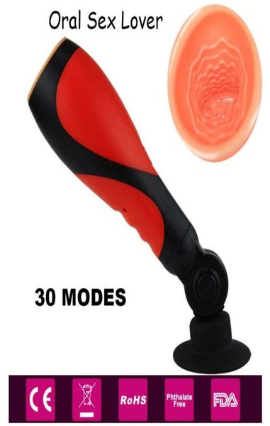 30 modes 180 degrés Hands Aircraft Aircraft Cup Electric Male Masturmators Blow Job Stroker Oral Sex Vibrator Sex Toy3348905