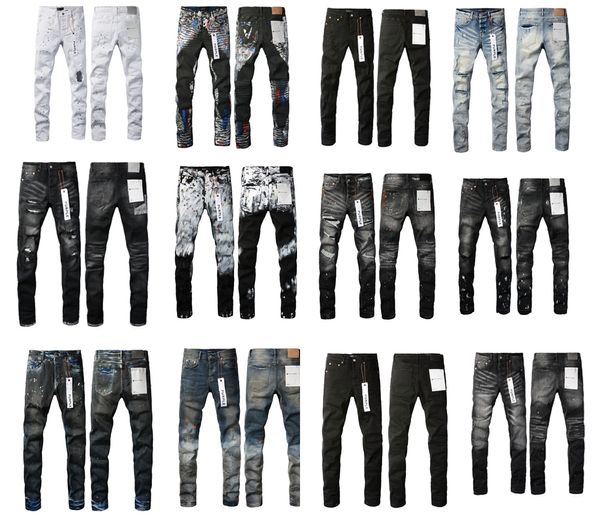 2024 moda nuovo designer pantaloni da uomo viola jeans per uomo Jean marca larghi designer denim design retrò streetwear pantaloni sportivi casual pantaloni da jogging Pant