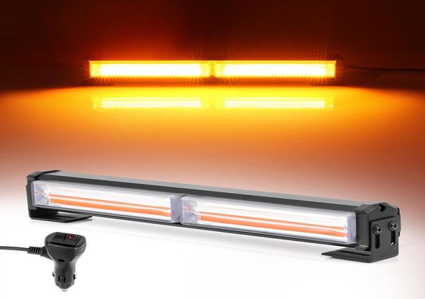 36W LED Strobe Flash Spia Ambra LED COB 9 Modalità Styling Car Spia Lampeggiatore di Emergenza Lampada Stroboscopica 12V8745935