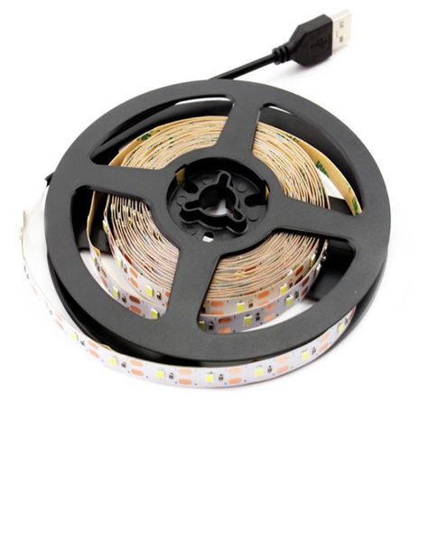 Tiras USB 5V Neon LED Strip Light SMD 2835 50cm 1M 2M 3M 4M 5M 60Ledm TV Backlight 5 V Diodo Lamp9842360