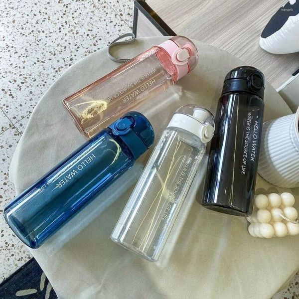 Wasserflaschen 780 ml Fitnessstudio -Reisen Klar gefrostete Trinkbecher mit undtzahldes Flaschen Sportarten