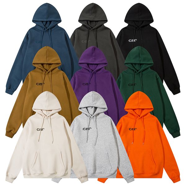 Carharttt Tasarımcı Hoodie Outdoor Sıradan Erkek Hoodies Marka Deisgner Hoody Bahar Sonbahar Hoodie Fashion Street Hoodys Boyut M-XXL